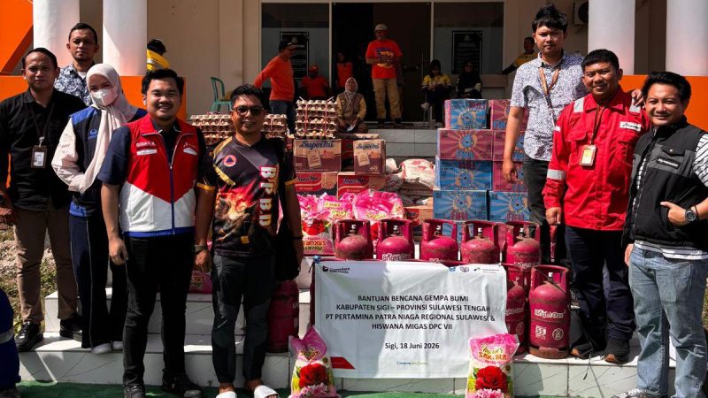 Pertamina Sulawesi dan Hiswana Migas Salurkan Bantuan Tanggap Bencana untuk Korban Gempa Sigi