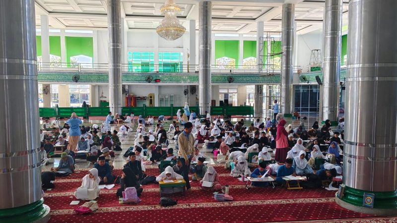250 Santri TK/TPA LPPTKA-BKPRMI Pangkep Ikuti Munaqasyah