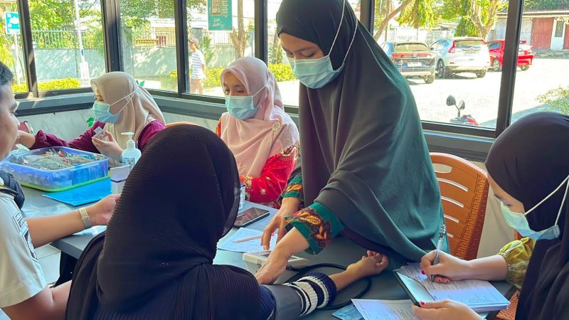 Lapas Parepare Gandeng Puskesmas Lompoe Buka Layanan Cek Kesehatan Gratis bagi Petugas dan Pengunjung