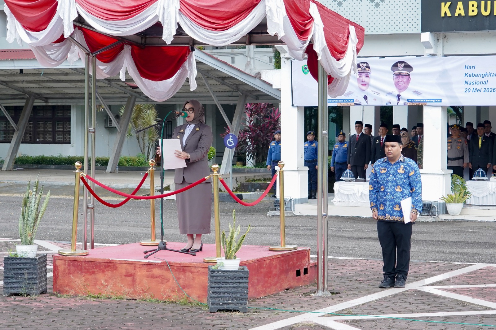 Bupati Barru Pimpin Upacara Hari Kebangkitan Nasional ke-118, Ajak Jaga Tunas Bangsa