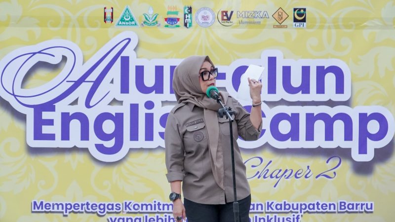 Bupati Barru Buka Alun-Alun English Camp Chapter 2, Dorong Lahirnya Kampung Inggris di Barru