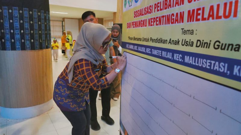Bupati Barru Tegaskan PAUD Fondasi Utama Mewujudkan Generasi Hebat