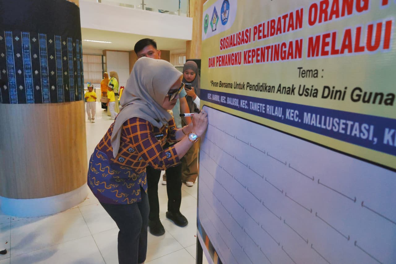 Bupati Barru Tegaskan PAUD Fondasi Utama Mewujudkan Generasi Hebat