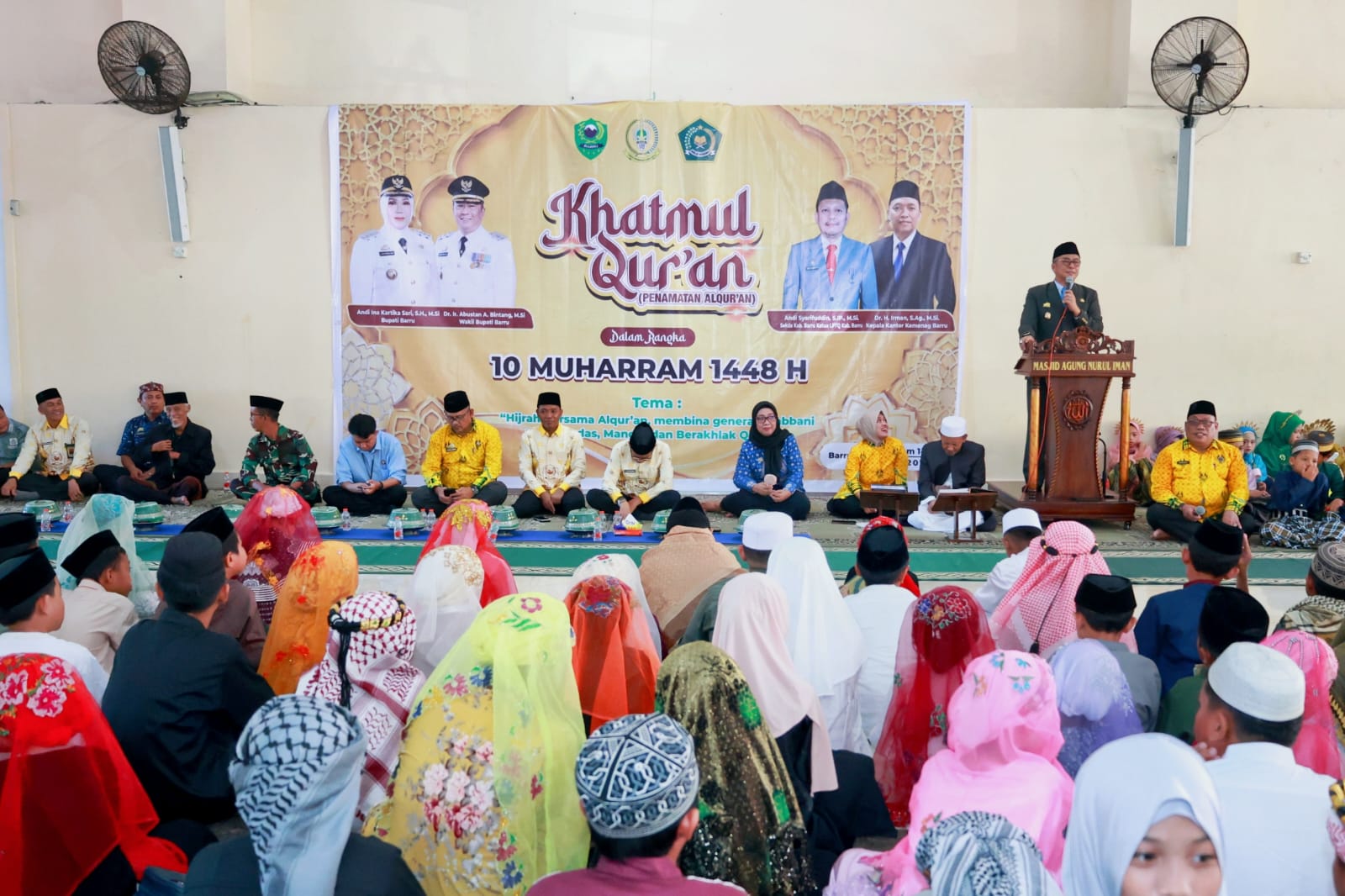 Wabup Barru Apresiasi Orang Tua dan Guru Mengaji dalam Membentuk Generasi Qurani