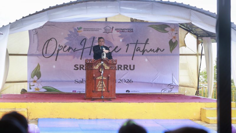Dari Keluarga Kurang Mampu Menuju Masa Depan Hebat, Pesan Wabup Barru di Open House SRT 65