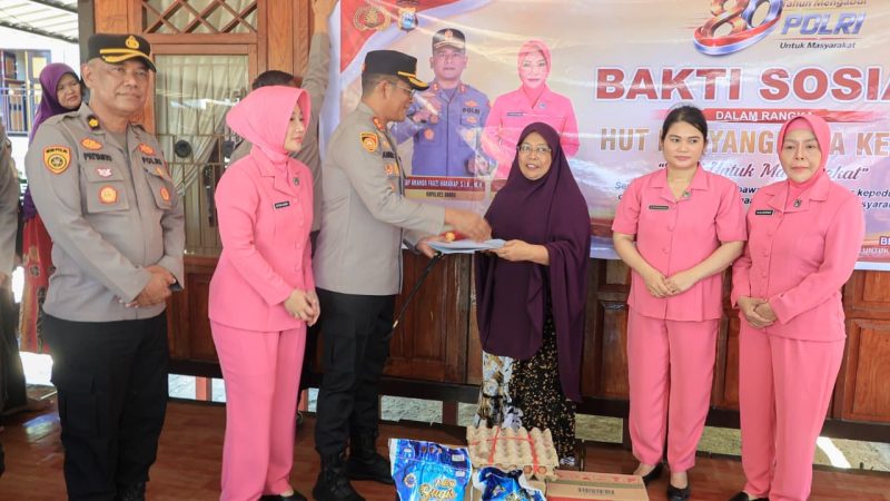 Anjangsana Hari Bhayangkara ke-80, Kapolres Barru Tegaskan Komitmen Polri Hadir untuk Masyarakat