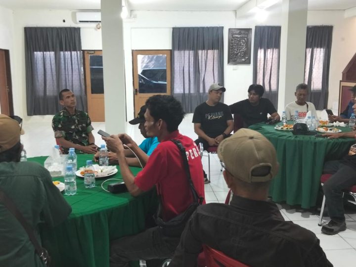 Dandim 1404 Pinrang Ajak Jurnalis Berpartisipasi di TMMD 129