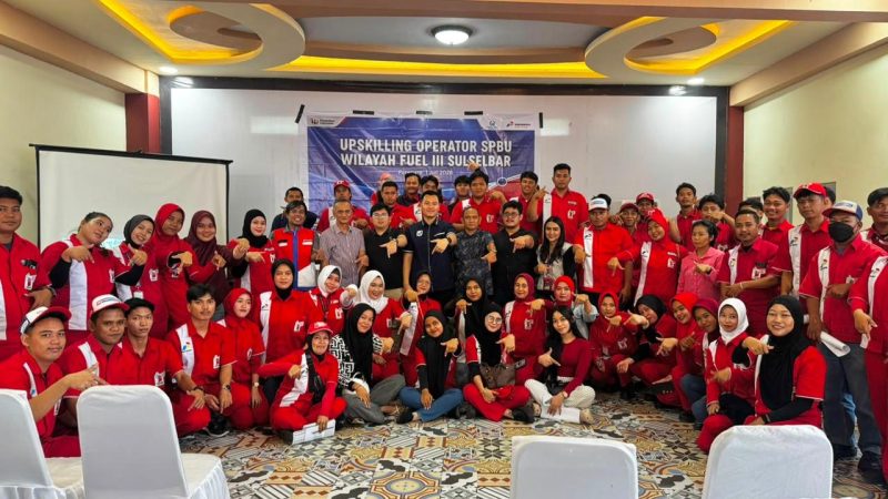 Pertamina Sulawesi Tingkatkan Kompetensi Operator SPBU melalui Upskilling bersama Hiswana Migas Parepare