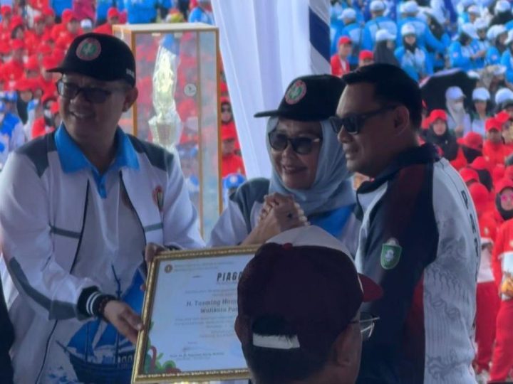Hadiri Porsenijar PGRI Sulsel di Sidrap, Wawali Hermanto Bawa Pulang Penghargaan untuk Parepare