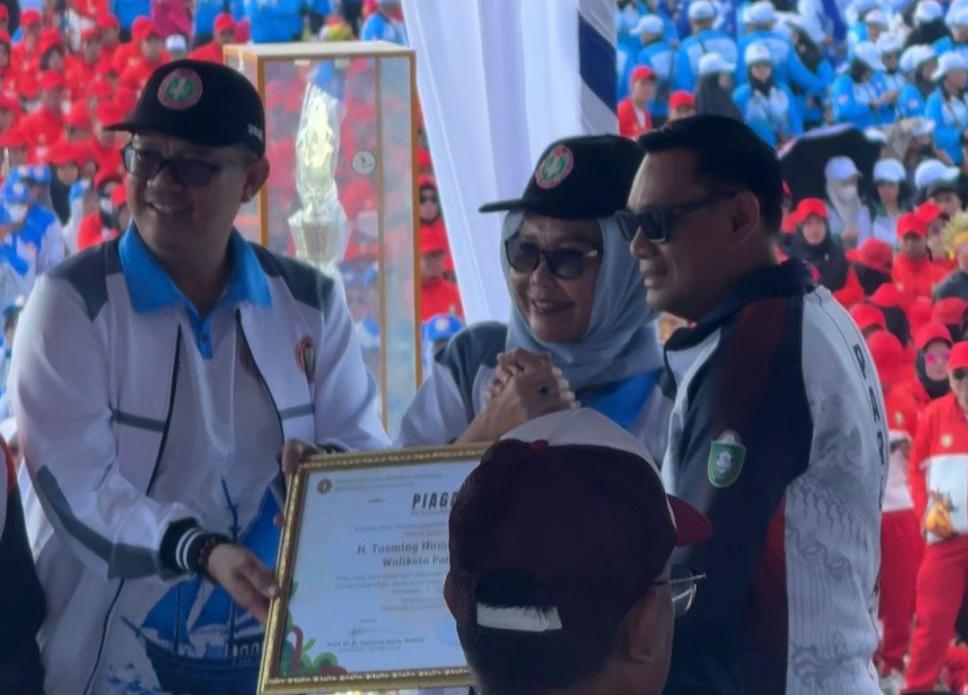 Hadiri Porsenijar PGRI Sulsel di Sidrap, Wawali Hermanto Bawa Pulang Penghargaan untuk Parepare