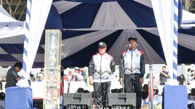 Tuan Rumah Sidrap Juara Umum Porsenijar PGRI Sulsel 2026