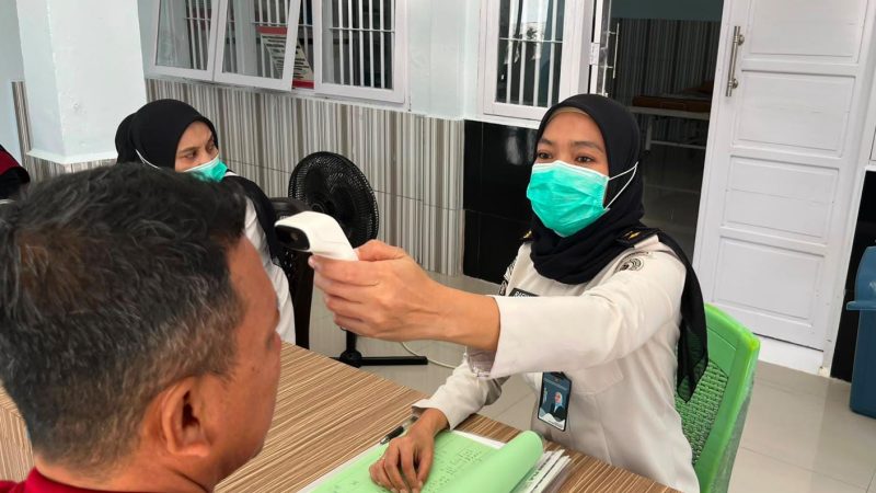 Lapas Parepare Gelar Posyandu Lansia, Wujud Komitmen Berikan Layanan Kesehatan Prima bagi Warga Binaan