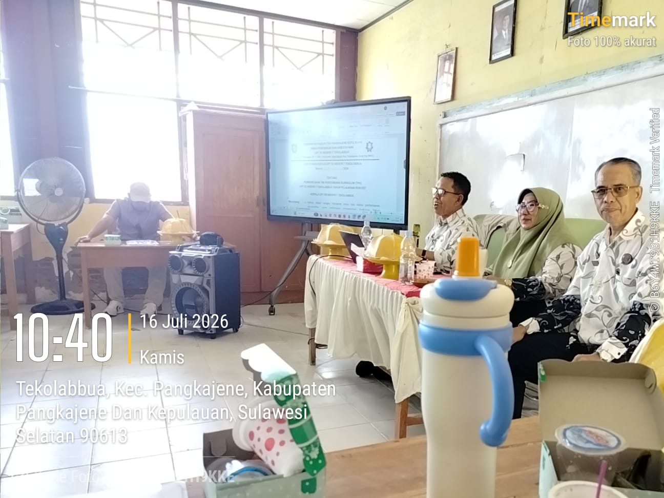 Rapat K3S Kecamatan Pangkajene Bahas E Kinerja, MPLS, hingga Tugas-Tugas Pokok