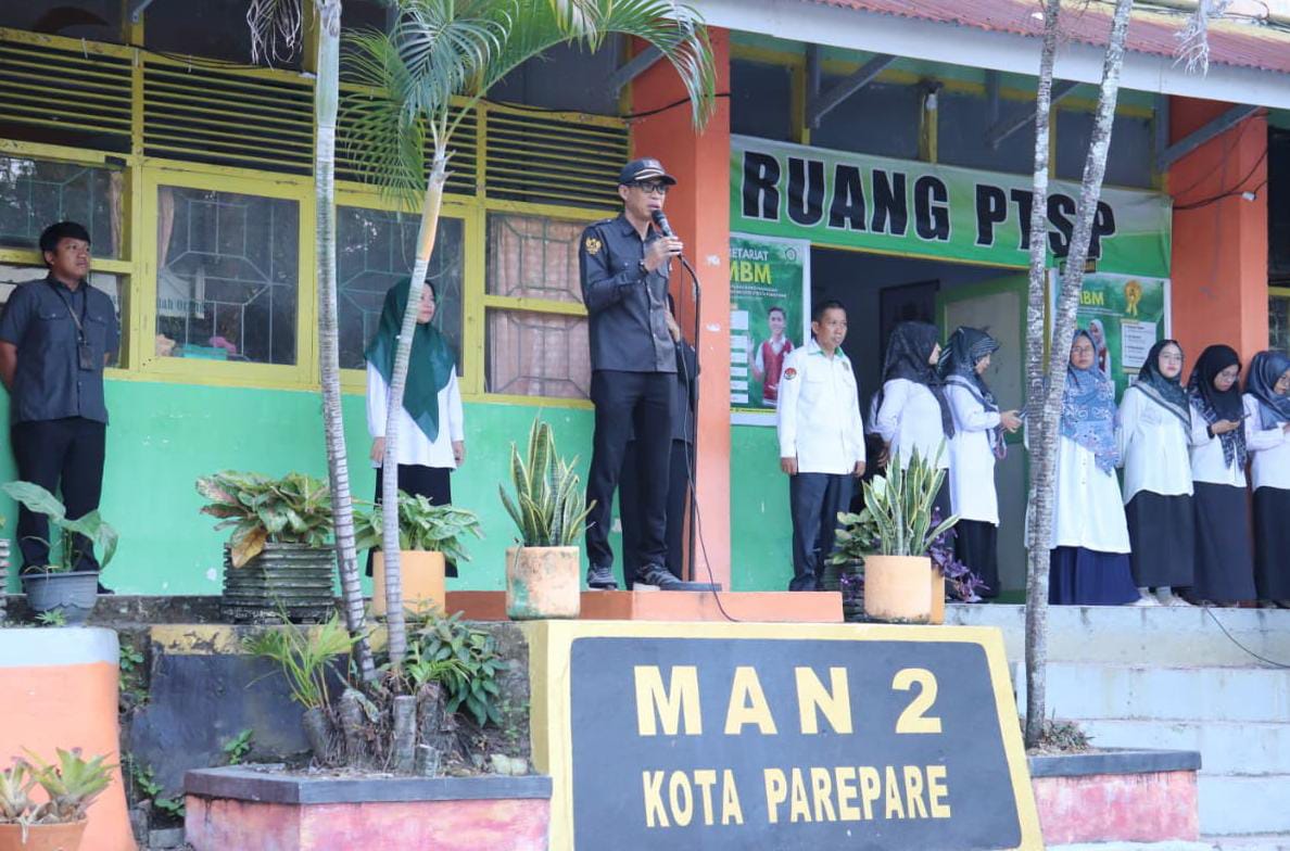 Bawaslu Parepare Dorong Pelajar MAN 2 jadi Pemilih Cerdas dan Pelopor Pengawasan Partisipatif