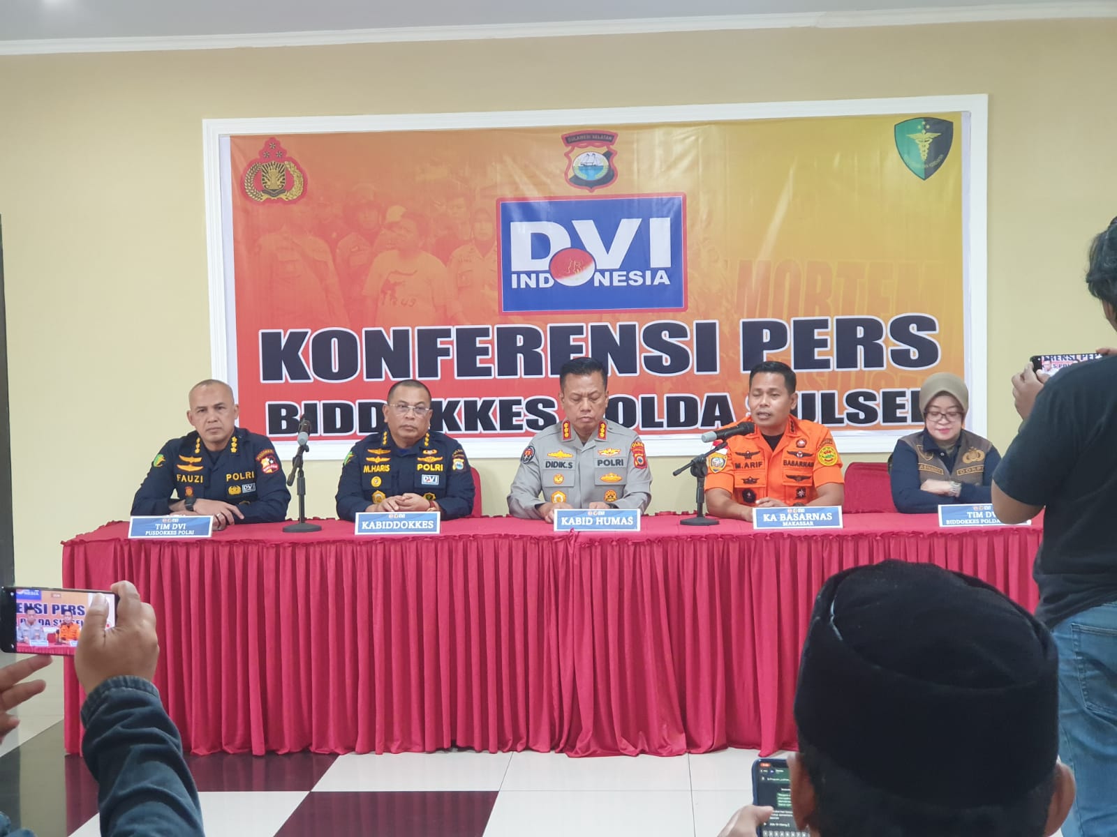 Proses Identifikasi Berlanjut, Biddokkes Polda Sulsel Terima Satu Jenazah Korban Laka Laut KM Nurul Salsa