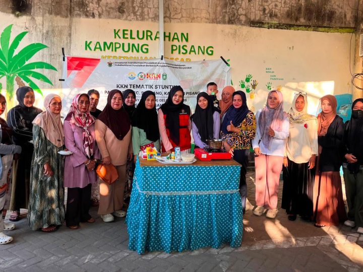 Puding Tempe jadi Senjata Lawan Stunting, Mahasiswa KKN Unhas Berdayakan Ibu-Ibu Posyandu di Parepare