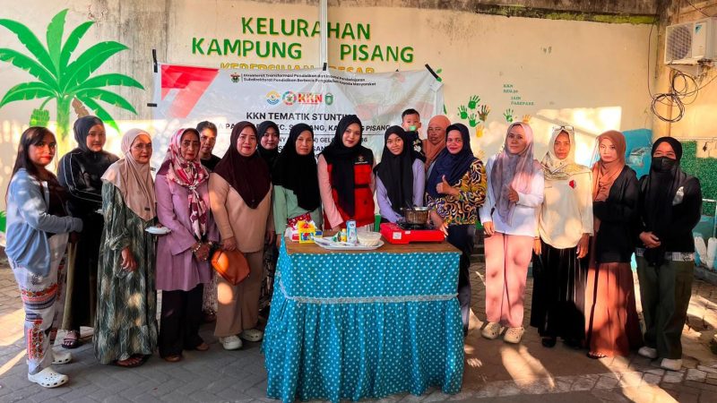 Puding Tempe jadi Senjata Lawan Stunting, Mahasiswa KKN Unhas Berdayakan Ibu-Ibu Posyandu di Parepare