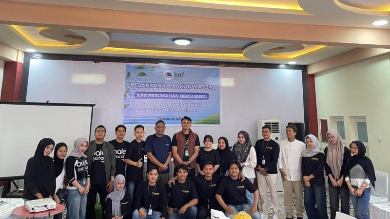 PT Cahaya Ilahi Barokah-BSN Akad Massal di Lagota Parepare