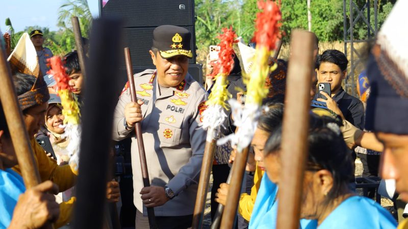 Kapolda Sulsel Hadiri Panen Raya Jagung Kuartal III di Sidrap, Dukung Swasembada Pangan Nasional
