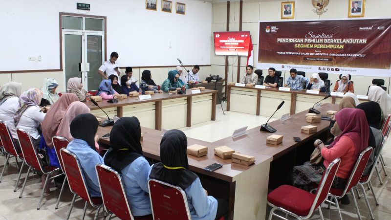 KPU Parepare Dorong Perempuan jadi Agen Demokrasi dan Mitra Strategis Pendidikan Pemilih
