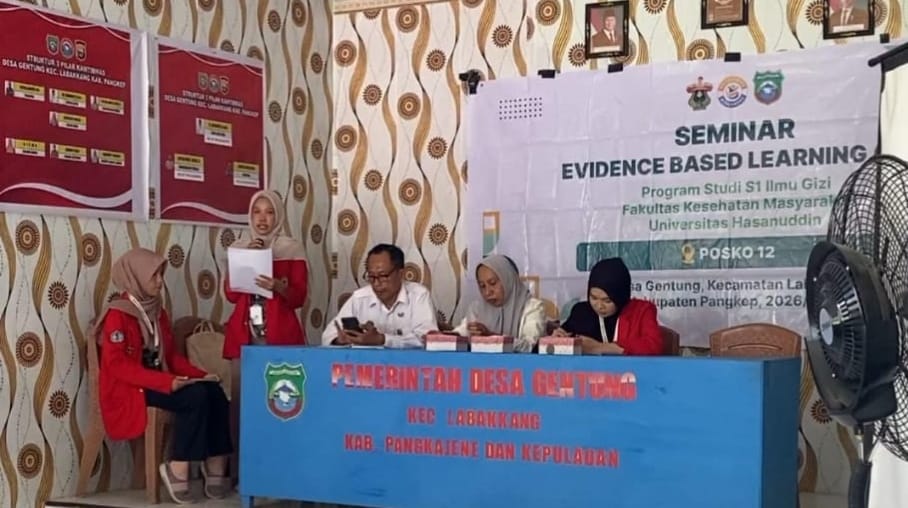 Mahasiswa Ilmu Gizi Fakultas Kesehatan Masyarakat Unhas Gelar Seminar EBL II