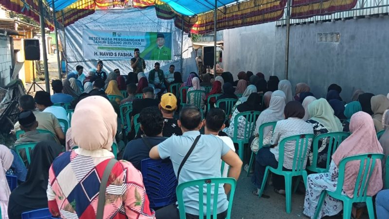 Anggota DPRD Fraksi PKB Sulsel Reses Dua Titik di Pangkep