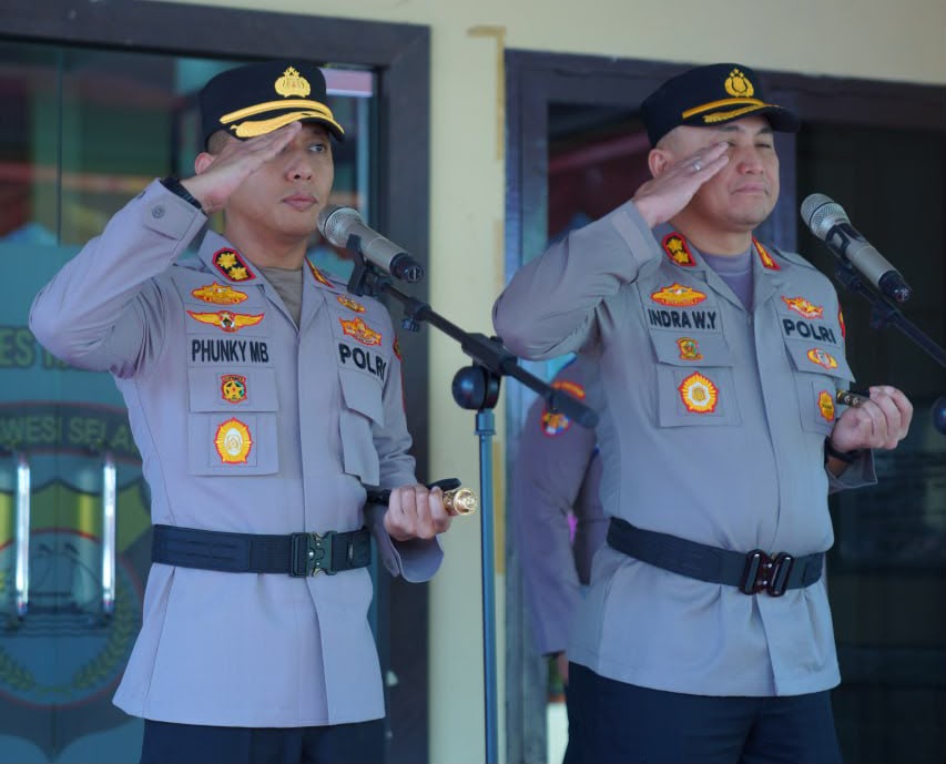 Pisah Sambut Kapolres Parepare, AKBP Phunky Mahendra Borniawan Gantikan AKBP Indra Waspada Yuda