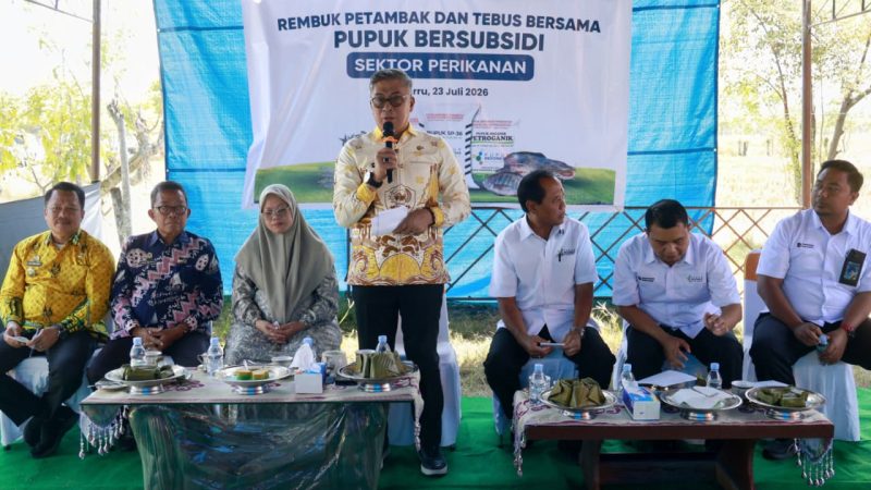 Wabup Barru Hadiri Rembuk Tambak, Dorong Optimalisasi Potensi Perikanan dan Pupuk Bersubsidi