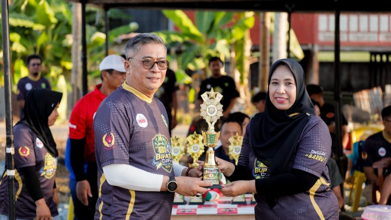 Wabup Barru Buka Turnamen Bola Voli Bupati Cup 2026, Dorong Pembinaan Atlet Berkelanjutan
