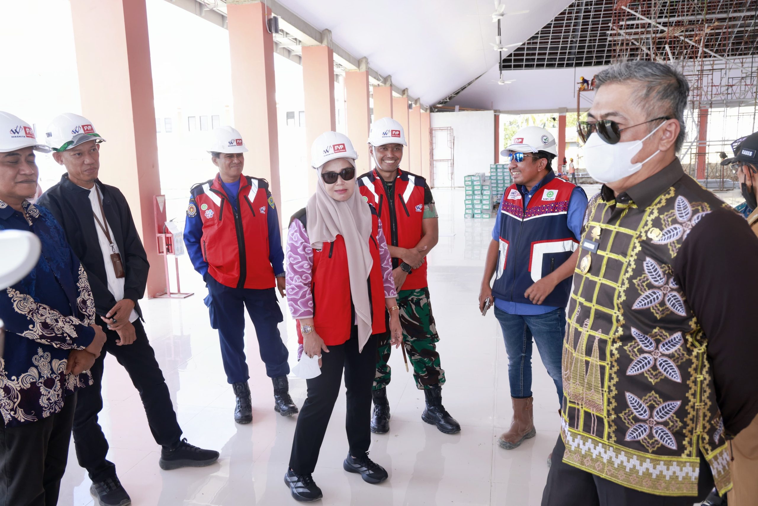 Jelang Peresmian, Bupati dan Wakil Bupati Barru Tinjau Kesiapan Sekolah Rakyat Terpadu 65