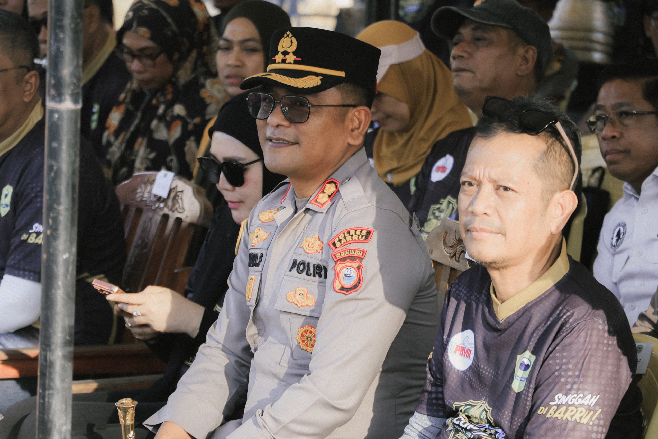 Kapolres Barru Hadiri Pembukaan Turnamen Bola Voli Bupati Cup III 2026, Polri Siap Amankan Jalannya Kejuaraan