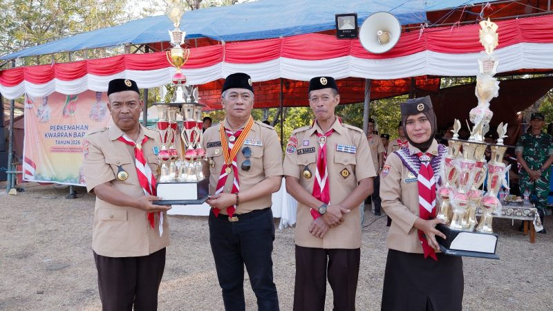Wabup Barru Membuka Perkemahan Pramuka Tingkat Kecamatan: Pramuka Adalah Sekolah Pembentuk Karakter