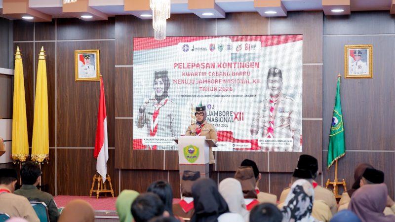 Bupati Barru Lepas Kontingen Pramuka ke Jambore Nasional XII 2026, Tekankan Disiplin dan Jaga Nama Baik Daerah