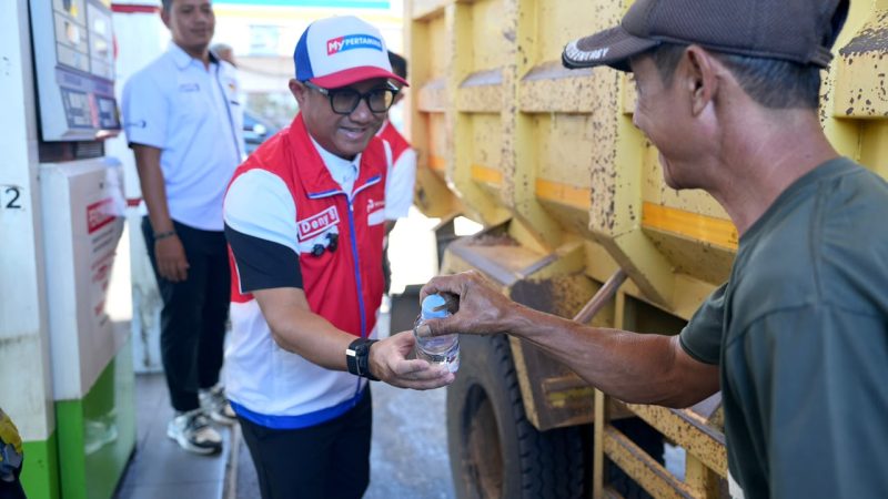 Pertamina Sulawesi Tinjau Langsung Pelayanan SPBU di Makassar, Pastikan Distribusi Biosolar Berjalan Optimal