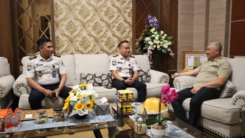 Karutan Pinrang Audiensi dengan Bupati, Koordinasikan Penyerahan Remisi HUT ke-81 Kemerdekaan RI