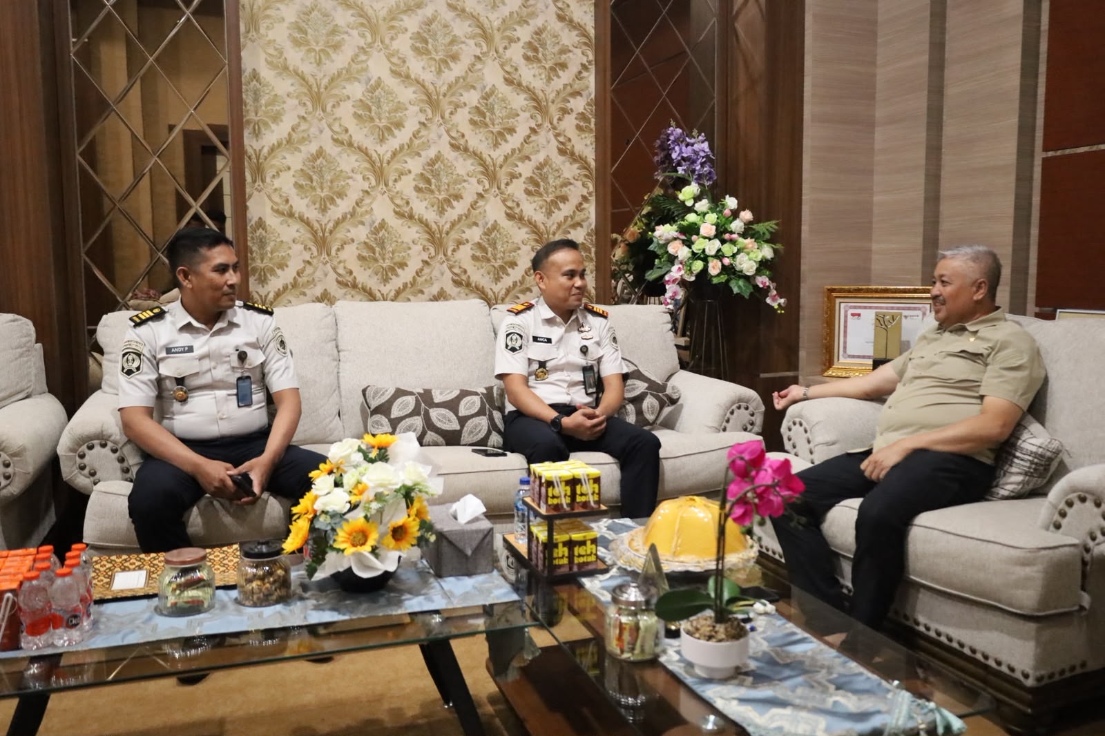 Karutan Pinrang Audiensi dengan Bupati, Koordinasikan Penyerahan Remisi HUT ke-81 Kemerdekaan RI