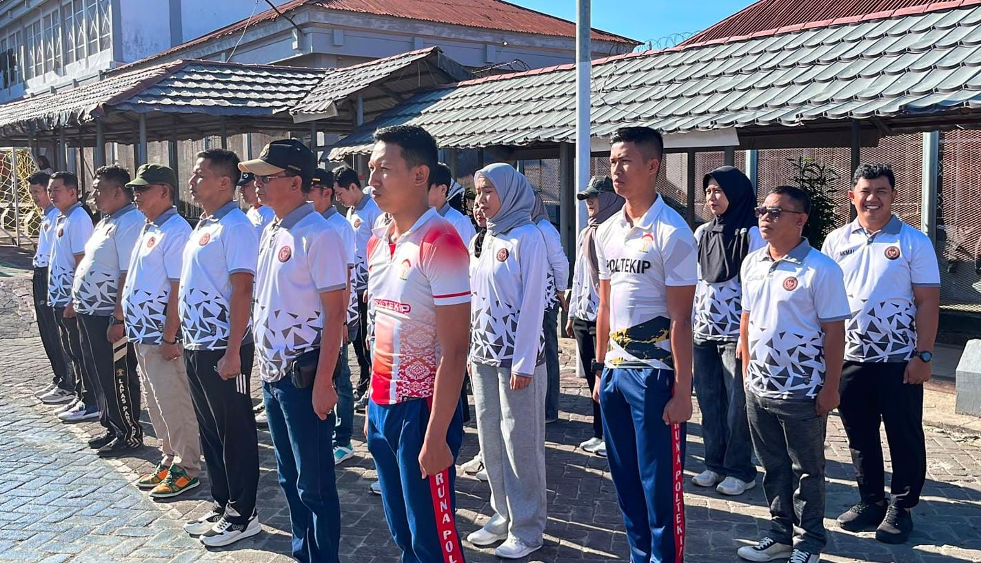 Lapas Parepare Gelar Upacara Pembukaan Pekan Olahraga WBP Semarakkan HUT ke-81 Kemerdekaan RI
