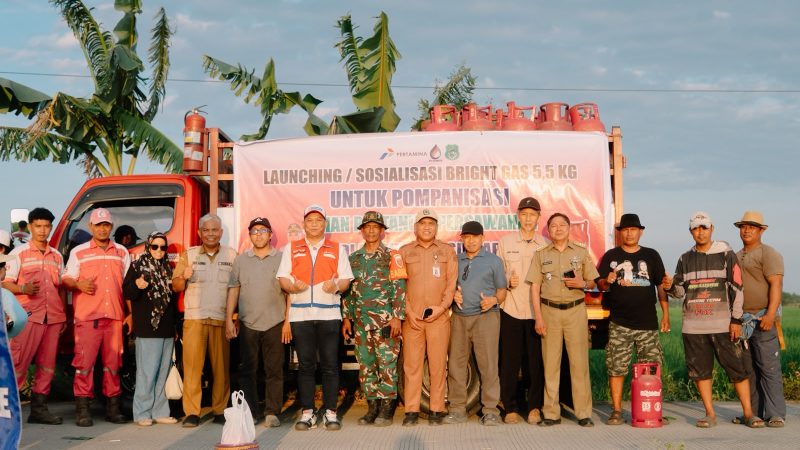 Pertamina Sulawesi Dorong Penggunaan Bright Gas bagi Petani Sidrap sebagai Solusi Energi Irigasi