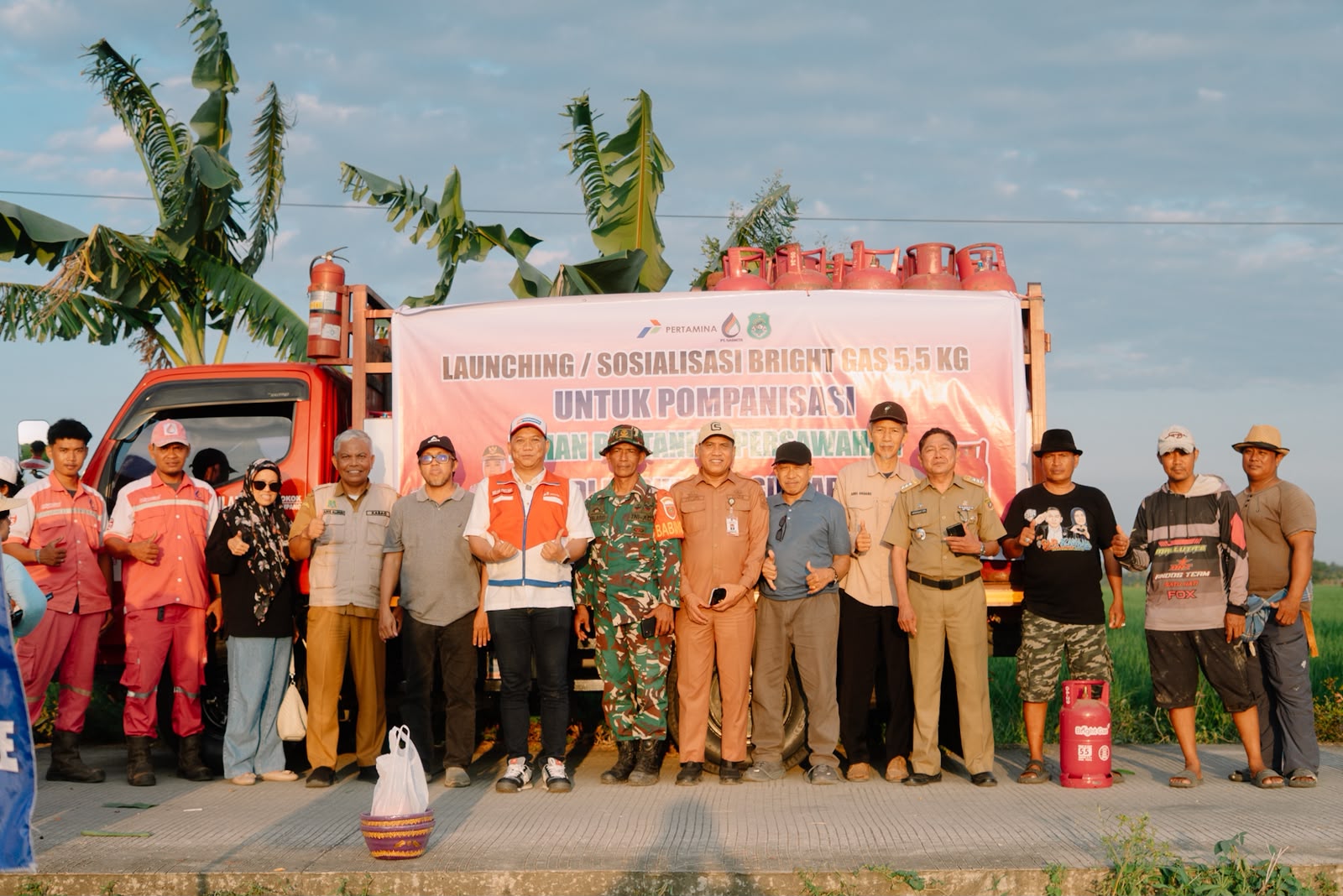 Pertamina Sulawesi Dorong Penggunaan Bright Gas bagi Petani Sidrap sebagai Solusi Energi Irigasi