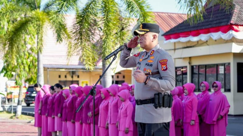 Kapolres Pinrang Pimpin Pelantikan Wakapolres, Pejabat Utama dan Kapolsek Jajaran