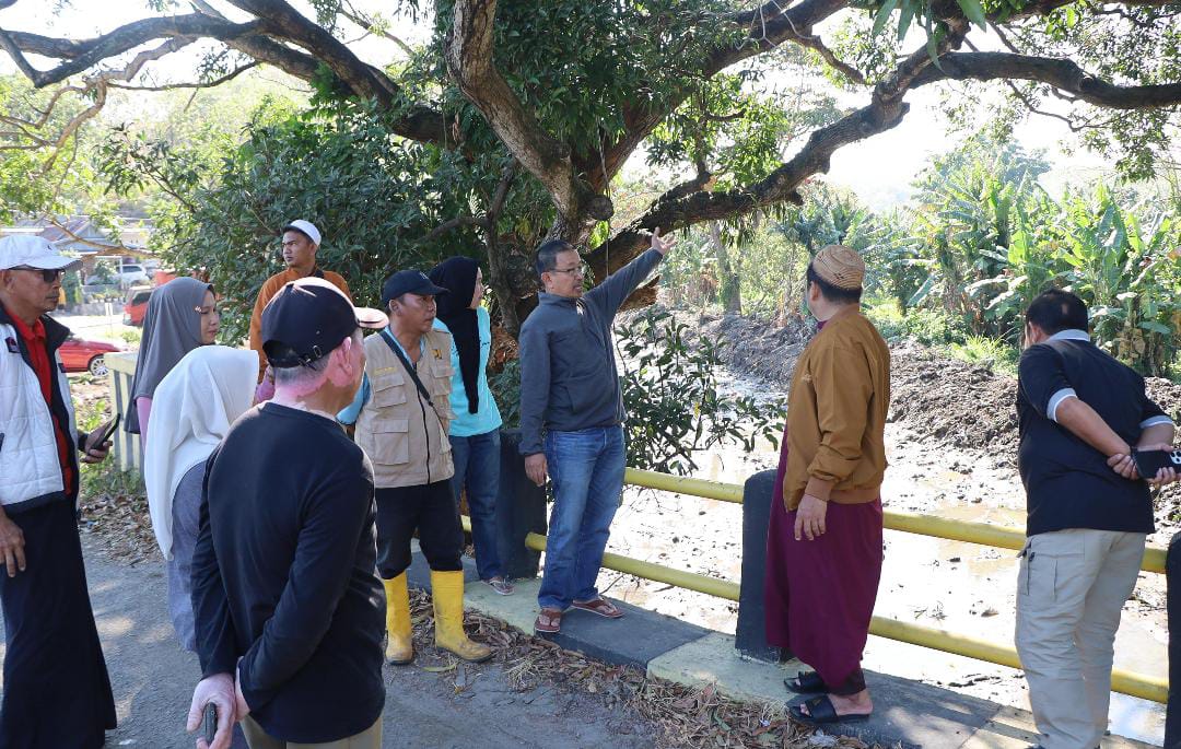 Tasming Hamid Perintahkan Pengerukan Sungai Dipercepat, Kurangi Risiko Luapan Air ke Permukiman