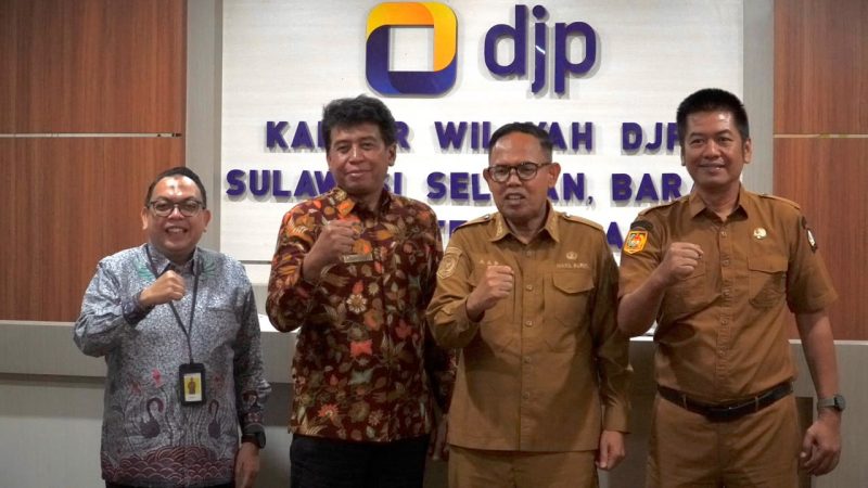 Perkuat Pengawasan dan Pemeriksaan Pajak, Kanwil DJP Sulselbartra Terima Audiensi Wakil Bupati Bone