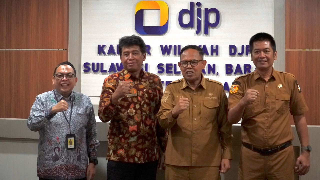 Perkuat Pengawasan dan Pemeriksaan Pajak, Kanwil DJP Sulselbartra Terima Audiensi Wakil Bupati Bone