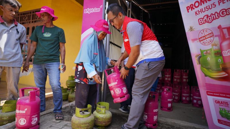 Pertamina Sulawesi Luncurkan Bright Gas untuk Petani di Gowa, Hadirkan Energi Alternatif bagi Pompa Irigasi