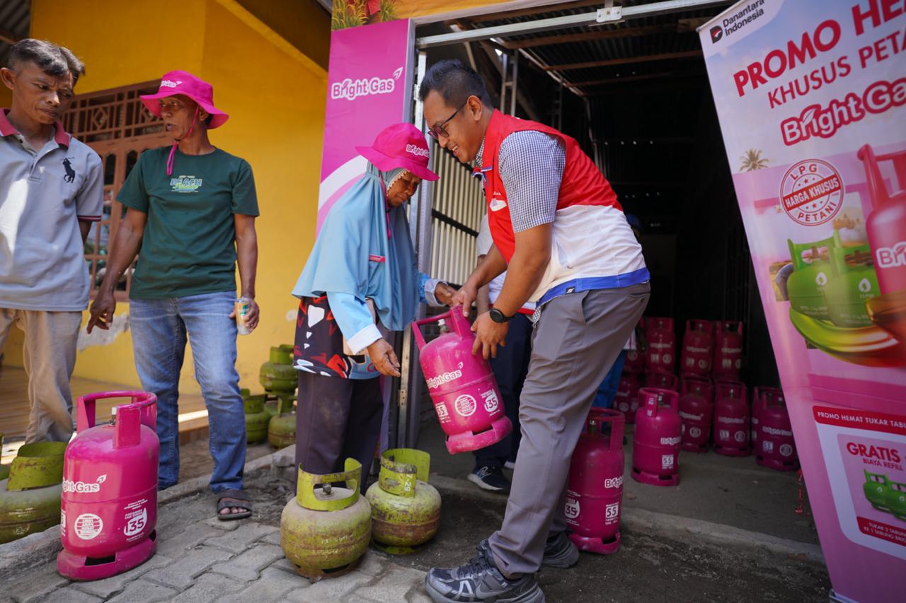 Pertamina Sulawesi Luncurkan Bright Gas untuk Petani di Gowa, Hadirkan Energi Alternatif bagi Pompa Irigasi