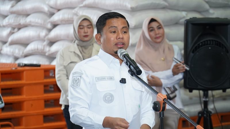 Tinjau Gudang Bulog, Wali Kota Parepare Tegaskan Warga Tak Akan Kekurangan Beras