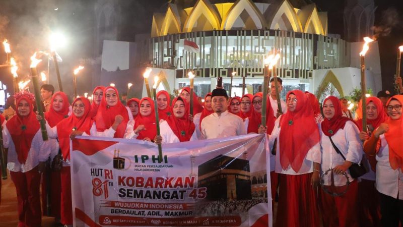 Wali Kota Tasming Hamid Lepas Kirab Obor IPHI Parepare Sambut HUT ke-81 RI