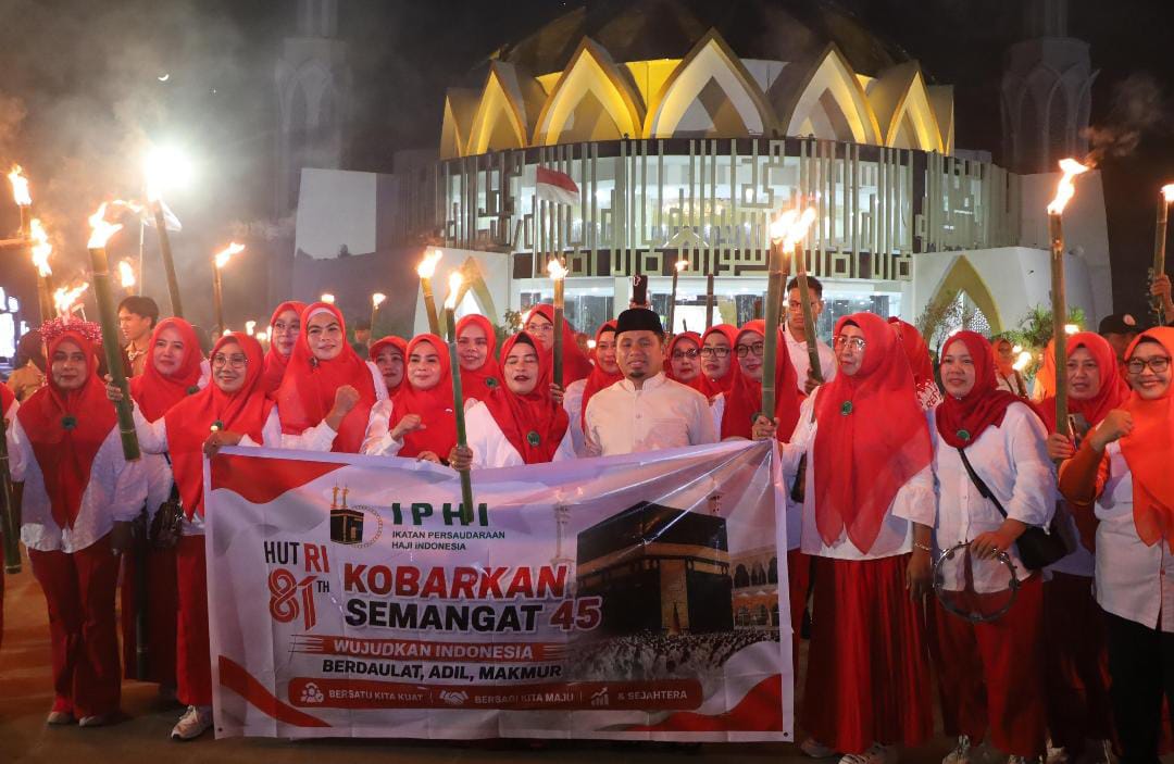 Wali Kota Tasming Hamid Lepas Kirab Obor IPHI Parepare Sambut HUT ke-81 RI