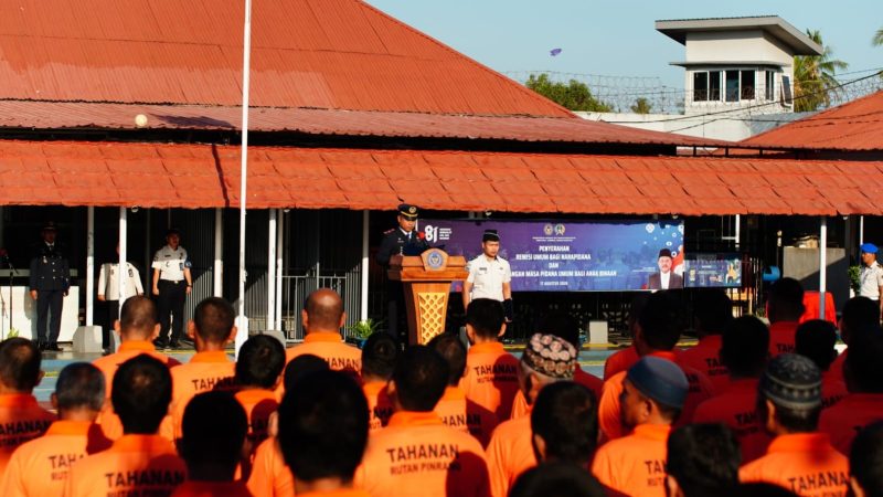 HUT ke-81 RI, Rutan Pinrang Perkuat Komitmen Pembinaan dan Integritas Jajaran