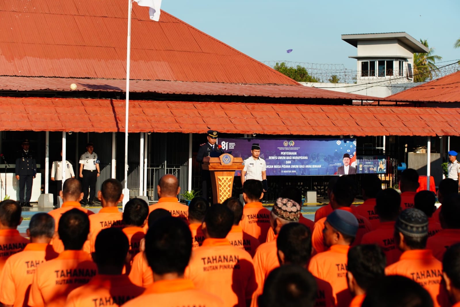HUT ke-81 RI, Rutan Pinrang Perkuat Komitmen Pembinaan dan Integritas Jajaran